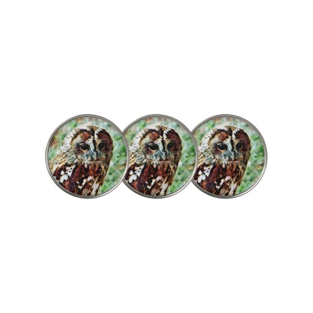 OWL GOLF BALL MARKER (3 Up)