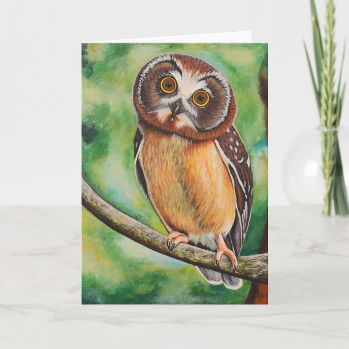 Owl Greeting Card