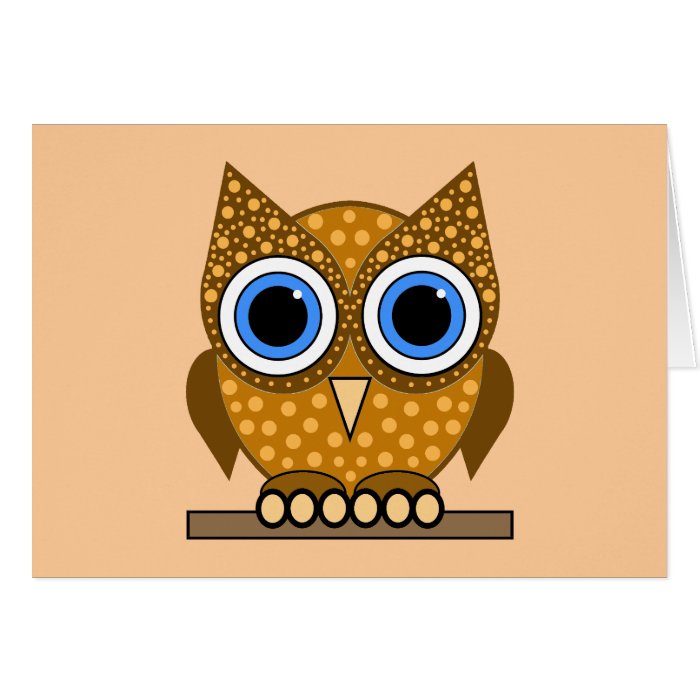 owl greeting cards