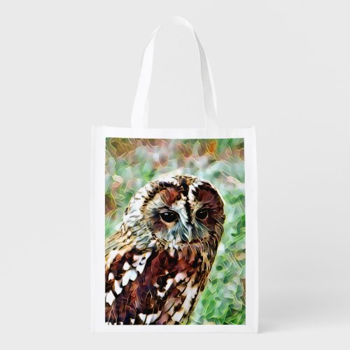 OWL GROCERY BAG