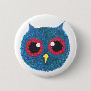 Owl Head Button