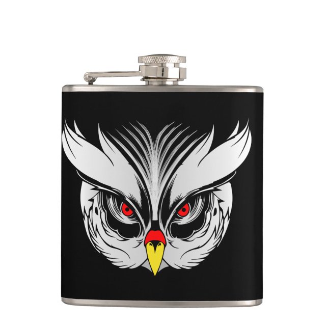 Owl head flask (Front)