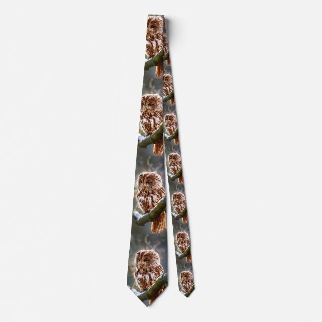 Owl Hoo Neck Tie (Front)