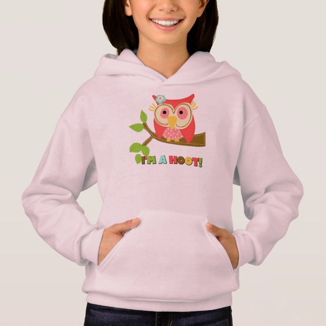 Owl I'm a Hoot Hoodie (Front)