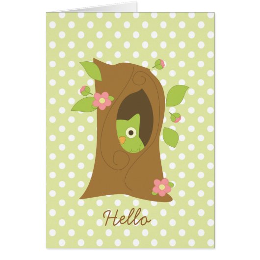 Owl in a Tree Cards (Front)