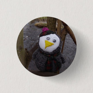 Owl in a Tree Pinback Button