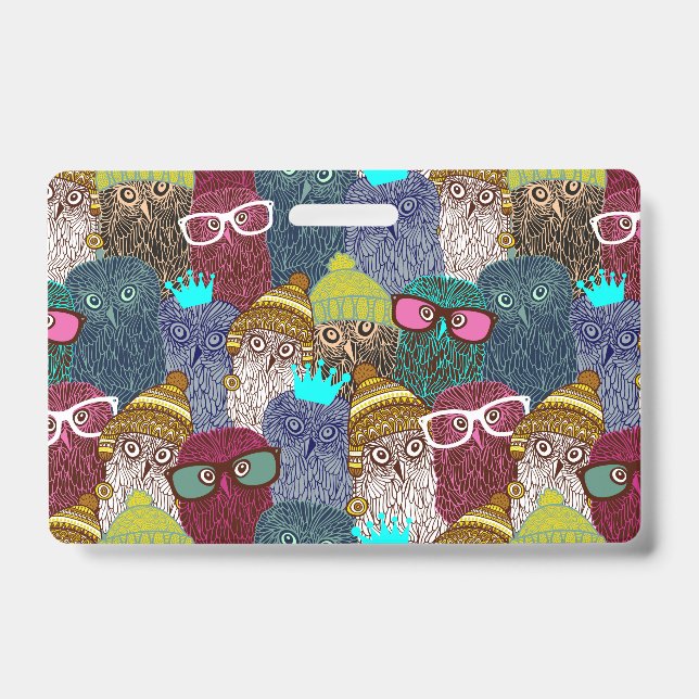 Owl in crown badge (Front)