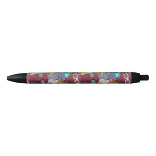 Owl in crown pen