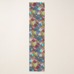 Owl in crown scarf