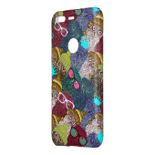 Owl in crown uncommon google pixel case (Back/Left)
