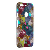 Owl in crown uncommon google pixel case (Back/Right)