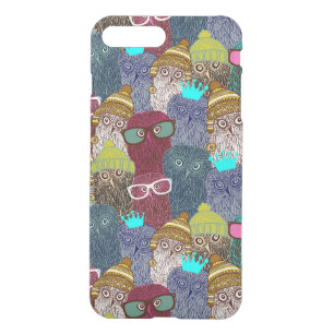 Owl in crown iPhone 8 plus/7 plus case
