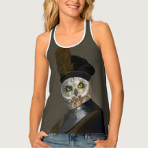 Owl in Military Armor - Rembrandt Spoof