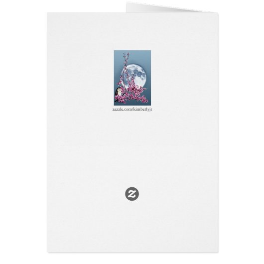 Owl in Plum Tree (Back)