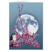 Owl in Plum Tree (Front)