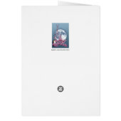 Owl in Plum Tree Cards (Back)