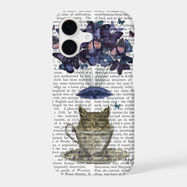 Owl In Teacup Iphone Case (Back)