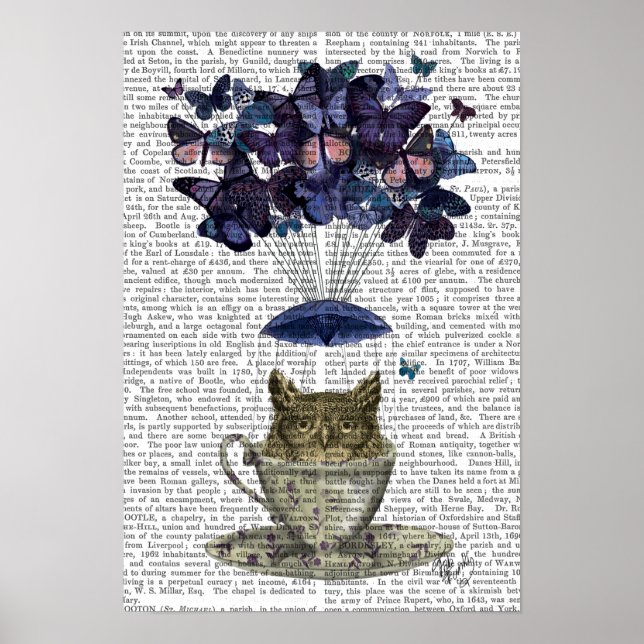 Owl In Teacup Poster (Front)