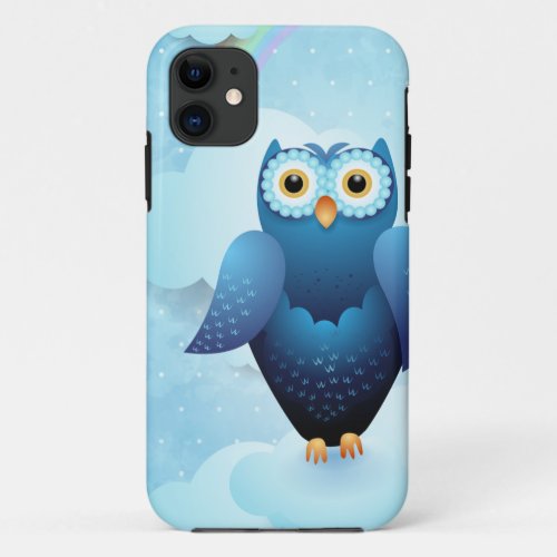 Owl in the sky iPhone 11 case