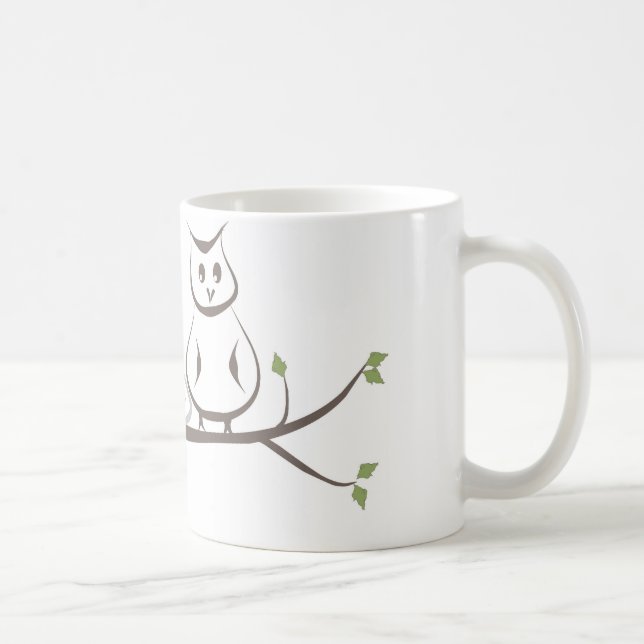 Owl Infertility  IVF Mug (Right)