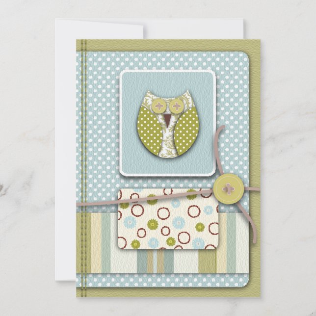 Owl Invitation (Front)