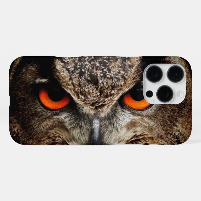 Owl iPhone Case (Back Horizontal)