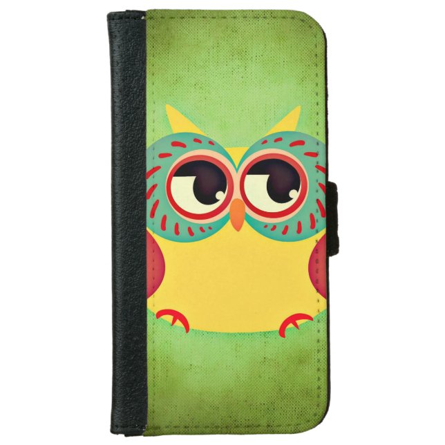 Owl iPhone Wallet Case (Front)