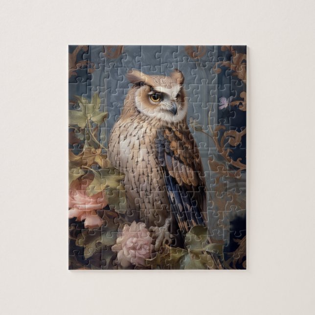 Owl Jigsaw Puzzle (Vertical)