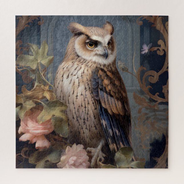 Owl Jigsaw Puzzle (Vertical)