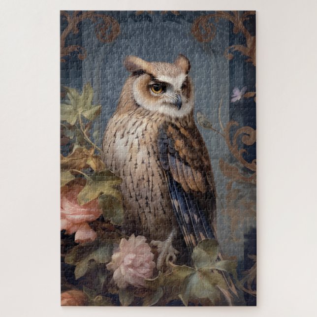 Owl Jigsaw Puzzle (Vertical)