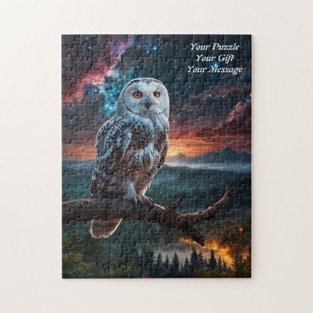 Owl Jigsaw Puzzle (Vertical)
