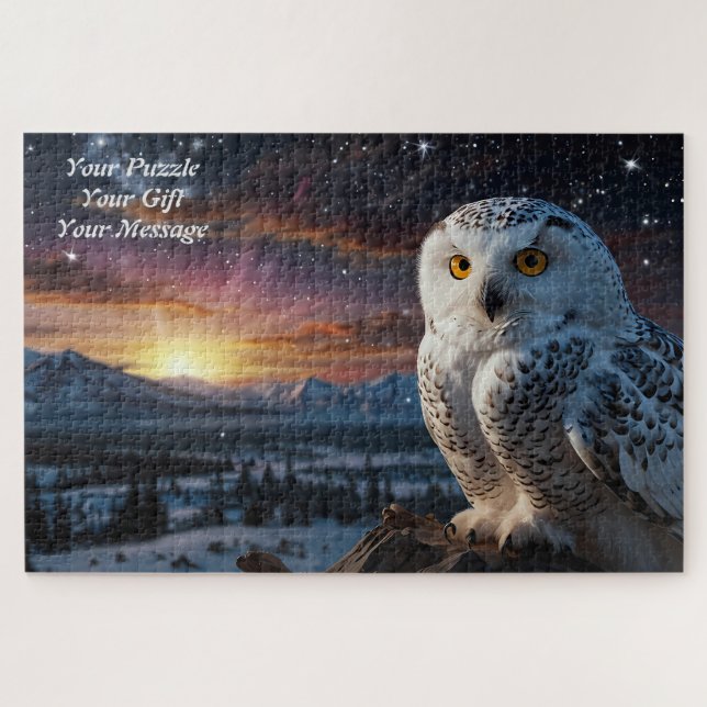 Owl Jigsaw Puzzle (Horizontal)