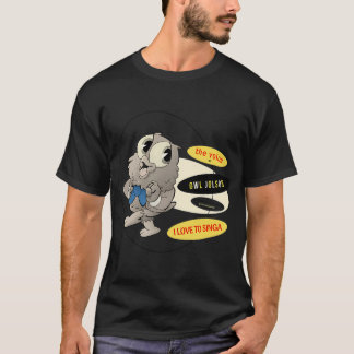Owl Jolson: I Love to Singa T-Shirt