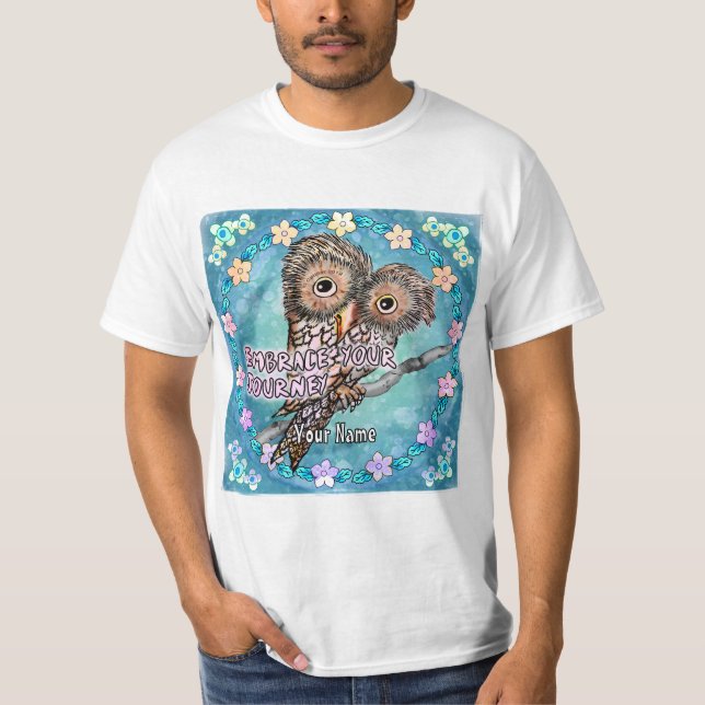 Owl Journey T-Shirt (Front)