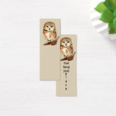 OWL keep your place Fun Bird Bookmark (Desk)