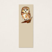 OWL keep your place Fun Bird Bookmark (Front)
