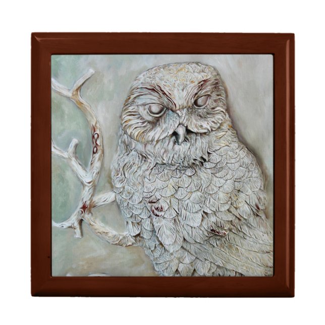 Owl Keepsake Box (Front)