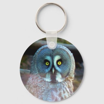 Owl Key Chain by stellerangel at Zazzle