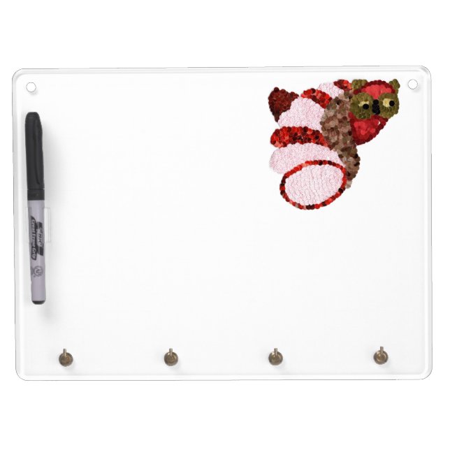 Owl Key Holder Dry Erase Board (Front)