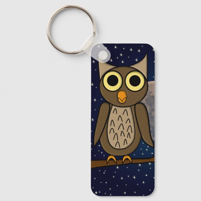 owl   keychain (Front)