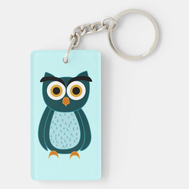 owl keychain (Back)