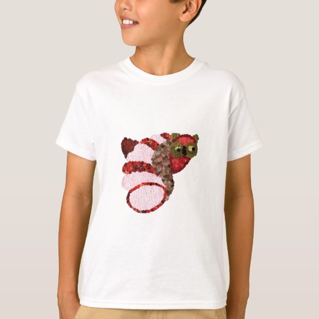 Owl Kids' Hanes ComfortBlend® Sweatshirt T-Shirt (Front)