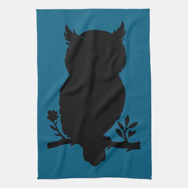 owl kitchen towel (Vertical)