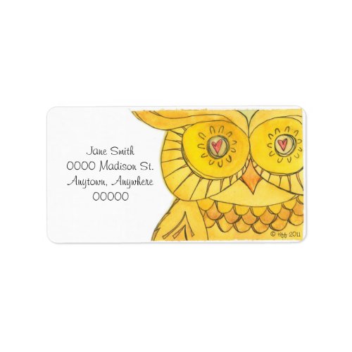 Owl _ Labels