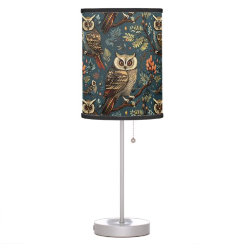 Owl Lamp Shade Dusk Owl Lampshade Retro
