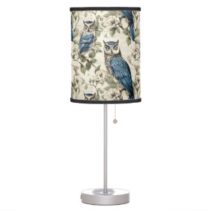 Owl Lamp Shade Ephemera Pattern Digital