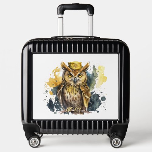 Owl Lamp Shade Graduation Bird Luggage