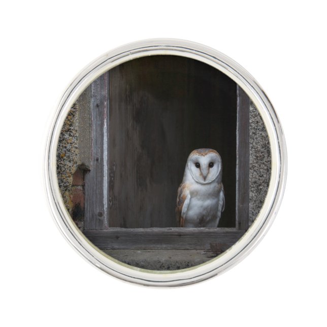 Owl Lapel Pin (Front)