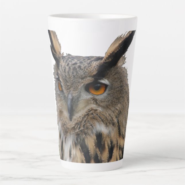 Owl Latte Mug (Front)