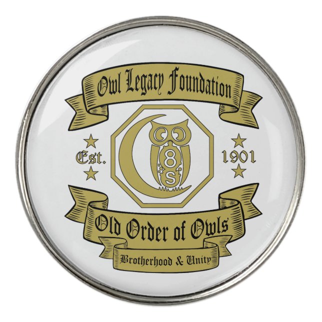 Owl Legacy Foundation Ball Marker (Front)
